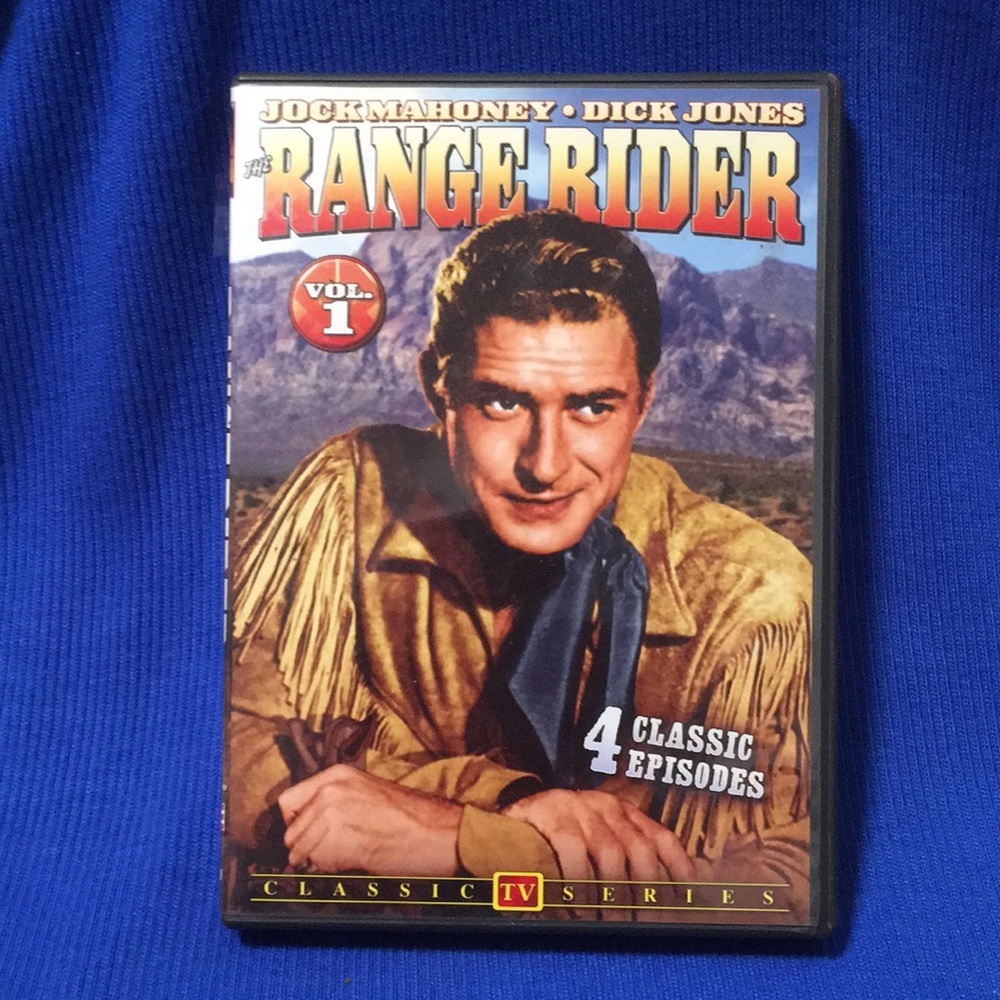 The Range Rider — Vol. 1” 4-Episodes DVD